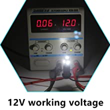 194 หลอดไฟ LED สำหรับรถยนต์ 6500K Wedge T10 SMD 5050 Chips 7