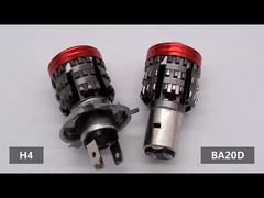 Wholesale Super Bright Motorcycle Headlight H4 BA20D LED แสงต่ํา / แสงสูง