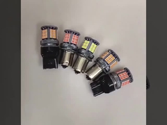 อัลลูมิเนียมสลัด LED สัญญาณการหัน 120 ° ตัวชี้มุมรังสี 3030 39 SMD 12v 1156 BA15S 1157 BAY15D