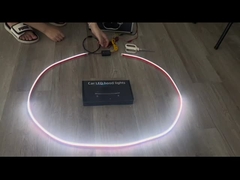 หลอด LED หลายสี แสงบรรยากาศภายในรถด้วยรีโมทคอนโทรล