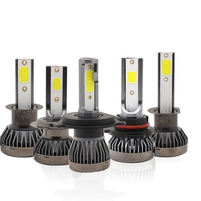 Mini Canbus COB H4 H7 H11 หลอดไฟหน้ารถ 9004 9005 Fog Light