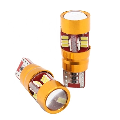12V Canbus T10 3014 27SMD รถ หลอดไฟ LED สำหรับรถบรรทุก Dome อ่านที่จอดรถสำรอง Light