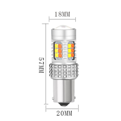 30SMD ไฟหน้าอัตโนมัติ 3030 ไฟเบรกและไฟเลี้ยว 10W