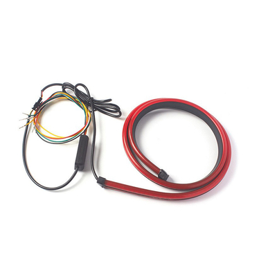 ไฟ LED สีแดงกระพริบไฟหน้ารถ LED Tube Strip ไฟเบรกดวงที่สามด้านหลังหางสูง Mount