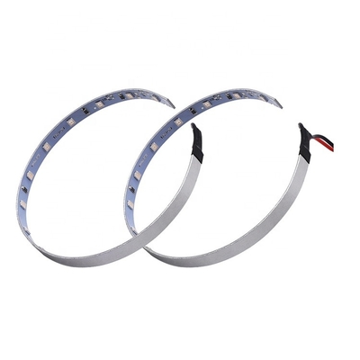 RGB 2.5 3.0 นิ้ว LED รถ Ambient Lights ไฟหน้าวงแหวน LED Devil Eyes