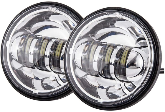 IP67 4.5 นิ้ว Cree LED ไฟส่องผ่านไฟตัดหมอก LED สำหรับรถจักรยานยนต์ไฟเสริม