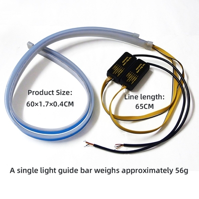 ซื้อ ลวดนีออน 30/45/60 ซม. RGB ไฟ LED วิ่งกลางวันที่มีสีสันบทความนุ่ม online manufacture