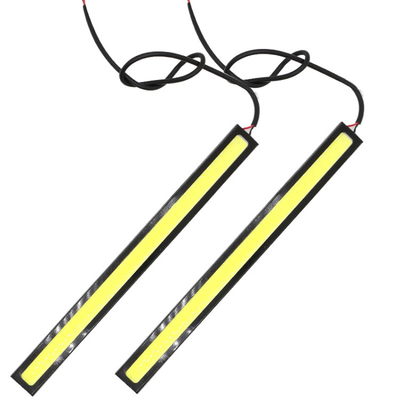 ซื้อ กลางวัน Drl Led ไฟหน้าเตือนฉุกเฉินรถวิ่ง Cob Strip Light online manufacture