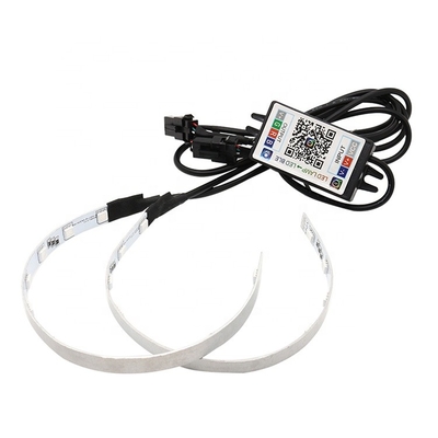 ซื้อ 360 องศา RGB ตกแต่ง RingLED รถ Ambient Lights Devil Eyes ไฟรถยนต์ online manufacture