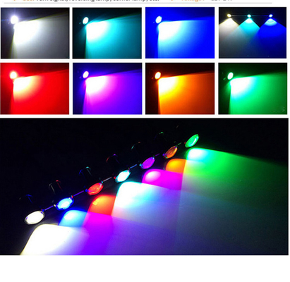 พลังงานสูง 12v รถจักรยานยนต์ LED ไฟหน้า 23MM-4014 เลนส์ไฮไลท์ Eagle Eye Led Light