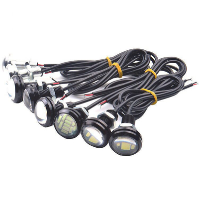 พลังงานสูง 12v รถจักรยานยนต์ LED ไฟหน้า 23MM-4014 เลนส์ไฮไลท์ Eagle Eye Led Light