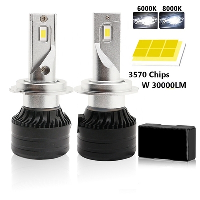 ไฟหน้ารถ led ไฟตัดหมอก H7 3570 50W หลอดไฟหน้ารถไฟวิ่งกลางวันรูปแบบใหม่ np300 bulb
