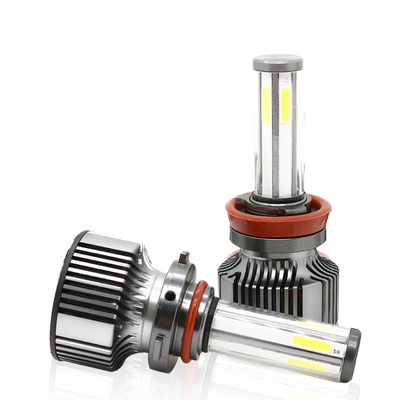 N6 รถยนต์ H4 ไฟหน้าแบบ LED 6 ด้านไฮไลท์ดัดแปลงหลอดไฟหน้า H11