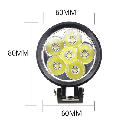 ไฟหน้ารถจักรยานยนต์ LED L4X L6X 40W โคมไฟรถยนต์ไฟฟ้า 4 เม็ดไฟหน้าไฟสปอตไลท์รถยนต์