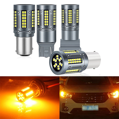 1156 2016 84smd ไฟเลี้ยวรถยนต์ 6500k 12v ไฟ LED ด้านหลัง