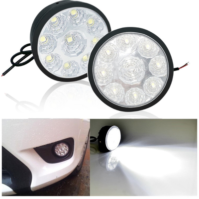 12V 5050 ขับรถ รถ ไฟตัดหมอกหลอดไฟ Led รอบ Led ไฟวิ่งกลางวัน