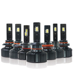 F5 Faro Focos H7 หลอดไฟหน้าสีขาว H4 โคมไฟหัว LED กำลังสูง 110 วัตต์