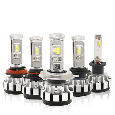 T1 Canbus ยานยนต์ LED ไฟหน้า T1 9005 9006 9007 H11 Super Bright