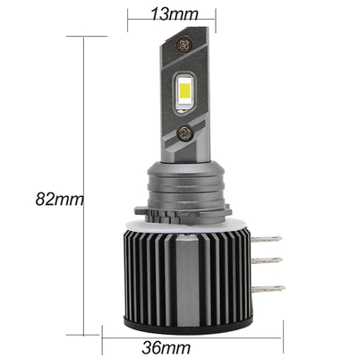 ODM Faros Focos Luc H15 หลอดไฟหน้า LED 8000Lm สำหรับไฟหน้ารถฮาโลเจน LED