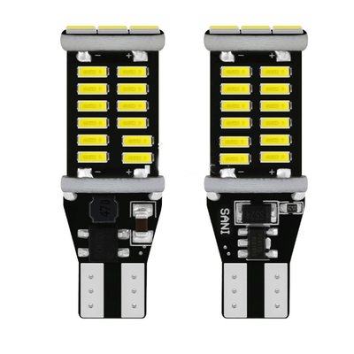 T15 4014 Canbus ไฟเลี้ยว LED สำหรับรถยนต์ Luz 12V ไฟสัญญาณรถยนต์