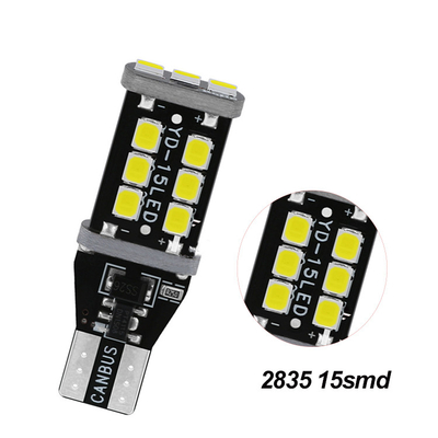 W6W WY16W 15 SMD ไฟ LED ยานยนต์ 2835 ไฟหยุด T15 ไฟ LED รถยนต์