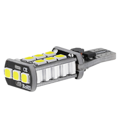 W6W WY16W 15 SMD ไฟ LED ยานยนต์ 2835 ไฟหยุด T15 ไฟ LED รถยนต์