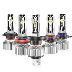 โคมไฟ 360 องศา N6 LED ไฟหน้ารถ H4 H7 H8 H11 หลอดไฟ LED หมอก