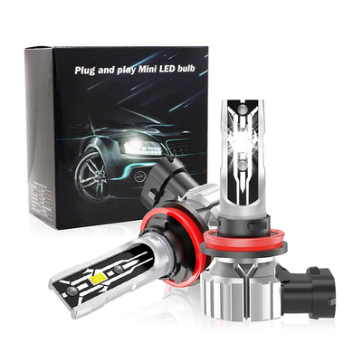 Bi Projector เลนส์ LED หลอดไฟหน้ารถ 360 องศา H7 H11 H9 9005 9006 9012
