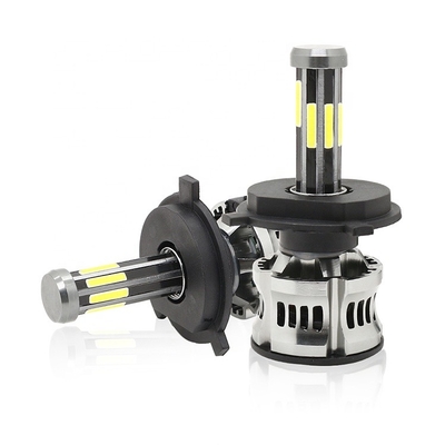 8 ด้าน H1 H3 H4 H7 9005 9006 ไฟหน้า LED ยานยนต์ 6000K 360 Canbus