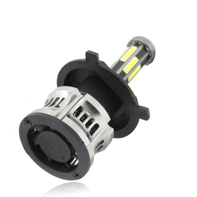 8 ด้าน H1 H3 H4 H7 9005 9006 ไฟหน้า LED ยานยนต์ 6000K 360 Canbus