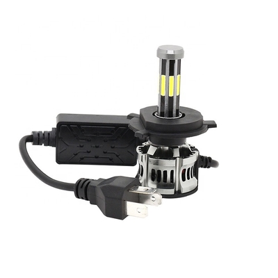 8 ด้าน H1 H3 H4 H7 9005 9006 ไฟหน้า LED ยานยนต์ 6000K 360 Canbus