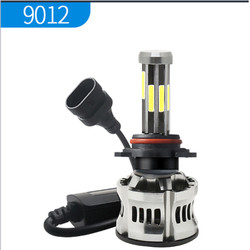 8 ด้าน H1 H3 H4 H7 9005 9006 ไฟหน้า LED ยานยนต์ 6000K 360 Canbus