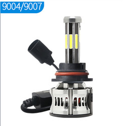 8 ด้าน H1 H3 H4 H7 9005 9006 ไฟหน้า LED ยานยนต์ 6000K 360 Canbus