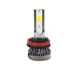 Mini Canbus COB H4 H7 H11 หลอดไฟหน้ารถ 9004 9005 Fog Light