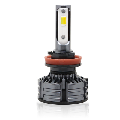 หลอดไฟหน้า LED สว่างที่สุด 3 สีสากล H1 H3 H4 H7 H11 9005 9006