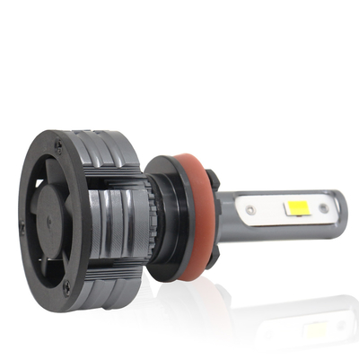 หลอดไฟหน้า LED สว่างที่สุด 3 สีสากล H1 H3 H4 H7 H11 9005 9006