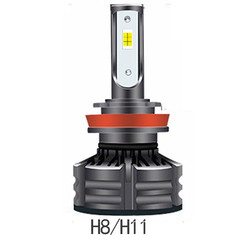 หลอดไฟหน้า LED สว่างที่สุด 3 สีสากล H1 H3 H4 H7 H11 9005 9006