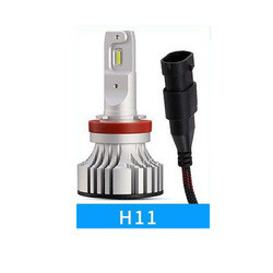 F2 H4 H7 9005 9006 ไฟหน้ารถยนต์ LED ไฟหน้าแบบไม่มีพัดลมไฟตัดหมอก