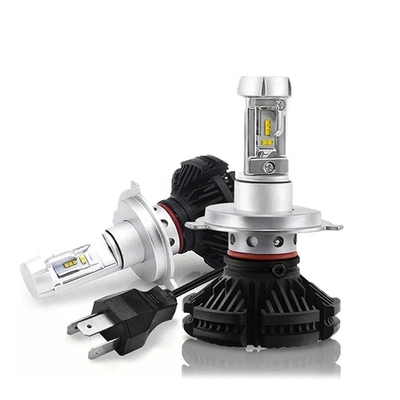 X3 ไฟหน้ารถยนต์ LED ไฟตัดหมอกแบบไม่มีพัดลม H4 H7 H11 9005 9006