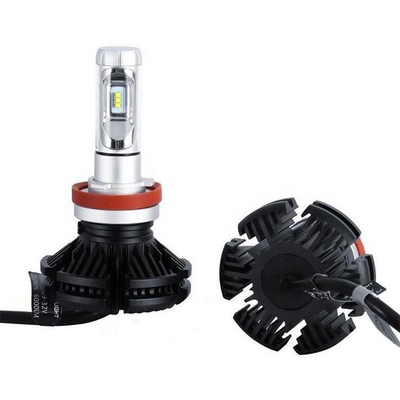 X3 ไฟหน้ารถยนต์ LED ไฟตัดหมอกแบบไม่มีพัดลม H4 H7 H11 9005 9006