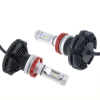 X3 ไฟหน้ารถยนต์ LED ไฟตัดหมอกแบบไม่มีพัดลม H4 H7 H11 9005 9006
