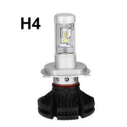 X3 ไฟหน้ารถยนต์ LED ไฟตัดหมอกแบบไม่มีพัดลม H4 H7 H11 9005 9006