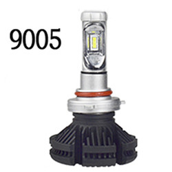 X3 ไฟหน้ารถยนต์ LED ไฟตัดหมอกแบบไม่มีพัดลม H4 H7 H11 9005 9006