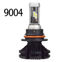 X3 ไฟหน้ารถยนต์ LED ไฟตัดหมอกแบบไม่มีพัดลม H4 H7 H11 9005 9006