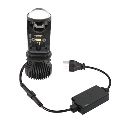 Y6 Mini H4 Bi LED หลอดไฟหน้ารถยนต์ระบบไฟส่องสว่างอัตโนมัติ Projector Lens
