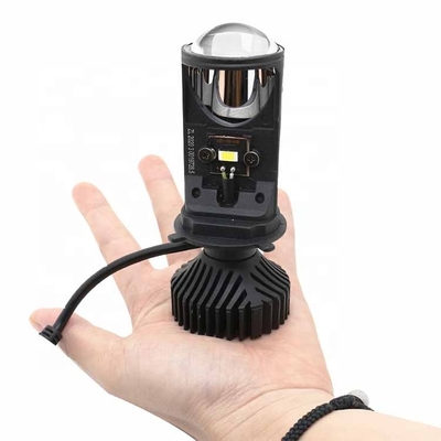 Y6 Mini H4 Bi LED หลอดไฟหน้ารถยนต์ระบบไฟส่องสว่างอัตโนมัติ Projector Lens