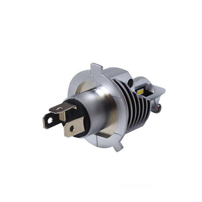 Mini Fighter H4 ไฟหน้าแบบ LED สำหรับพัดลมระบายความร้อนรถยนต์ 40W ระบบไฟส่องสว่างอัตโนมัติ 9V-48V 8000lm