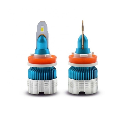 H1 H3 H4 H7 H8 H11 9005 9006 หลอดไฟหน้ารถ LED MI2 แสงสีขาว