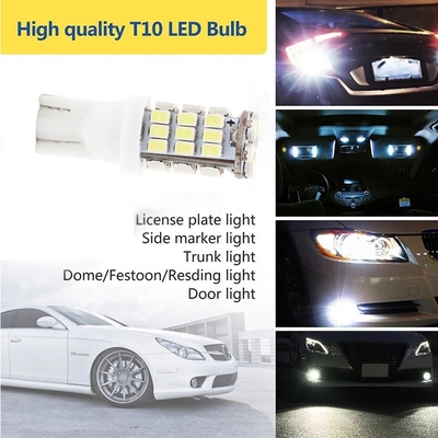 ภายในภายใน T10 3014 42SDM ไฟหน้ารถหลอดไฟกว้าง 12v หลอดไฟ