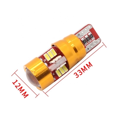 12V Canbus T10 3014 27SMD รถ หลอดไฟ LED สำหรับรถบรรทุก Dome อ่านที่จอดรถสำรอง Light